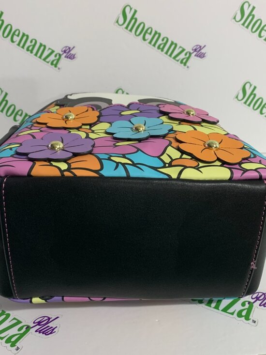 Loungefly Mini Backpack Disney Bambi Flower Figural Skunk Faux Leather Bag